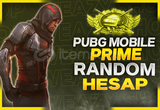 PUBG MOBİLE PRİME RANDOM HESAP!