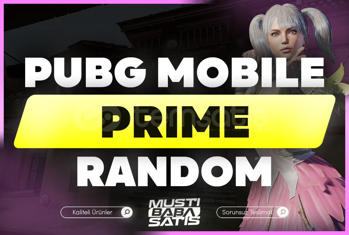 ⭐PUBG Mobile PRIME Random Hesaplar ⭐PUBG Mobile PRIME Random Hesaplar