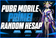 ⭐Pubg PRİME Random Hesap⭐