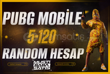 Pubg Mobile 5-120 Skin Random Hesap