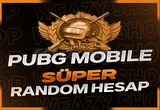 PUBG MOBİLE SÜPER RANDOM HESAP 