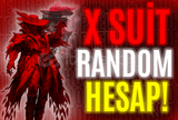 ⭐(PUBG MOBİLE) X SUİT RANDOM HESAP! ⭐