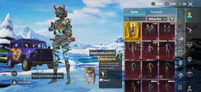 Pubg Mobile x-suitli hesap