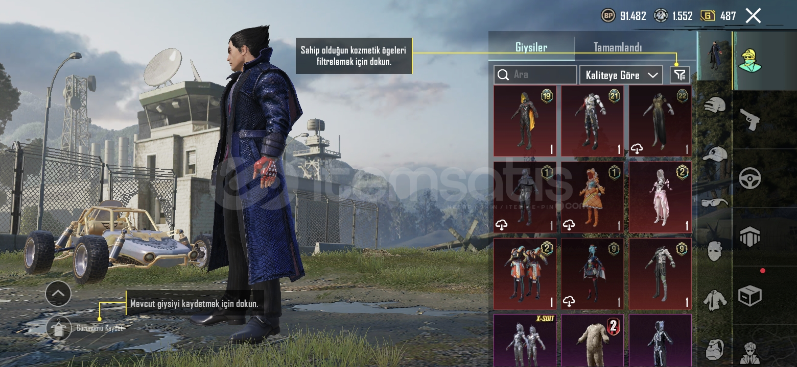 PUBG Mobile xsuitli hesap seviye 1  PUBG Mobile xsuitli hesap seviye 1