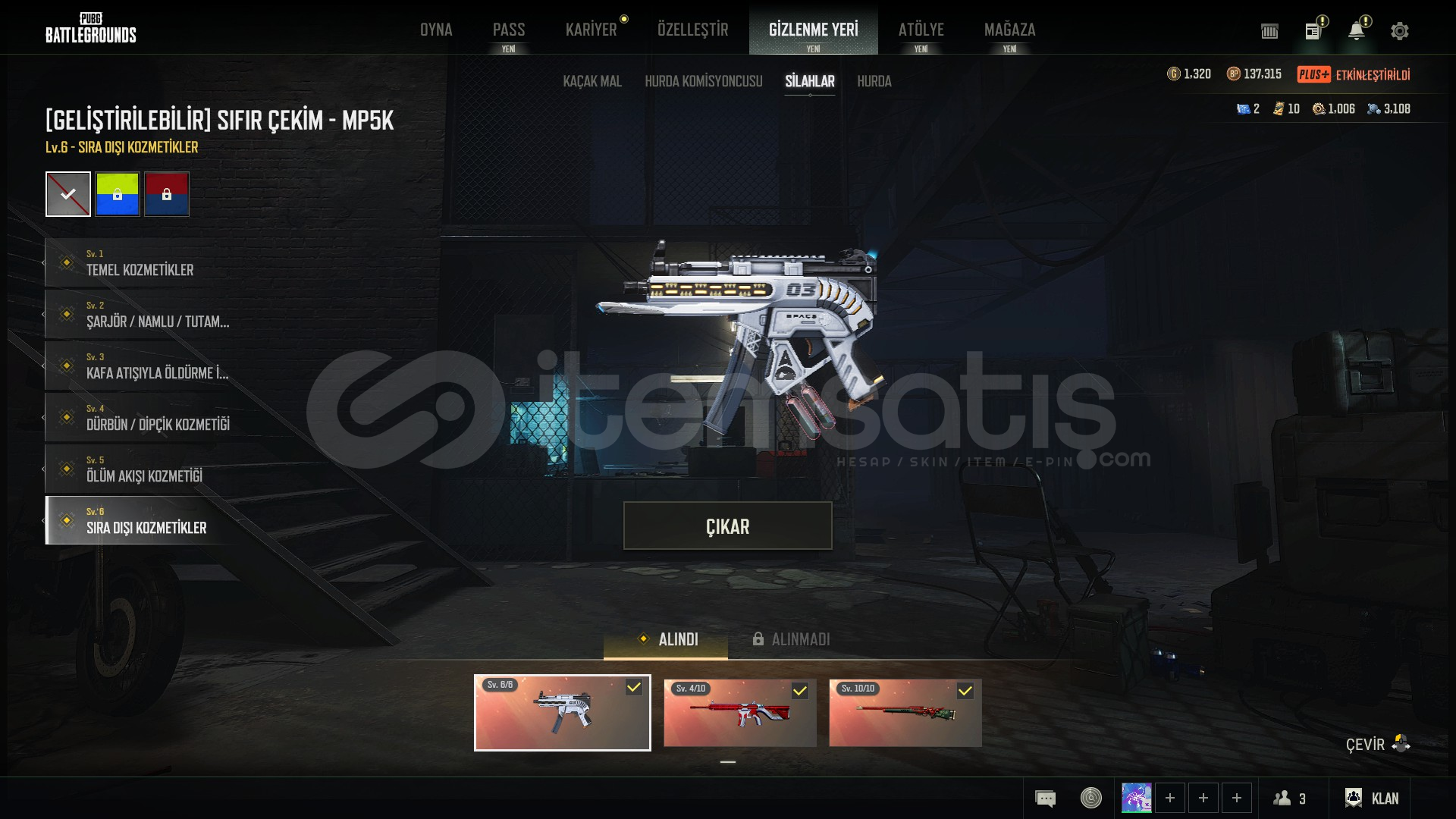 PUBG - SUN WUKONG M24 10lv. 500Lv hesap PUBG - SUN WUKONG M24 10lv. 500Lv hesap