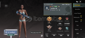 PUBG UCUZ HESAP BOŞ HESAPTA 9 LVL KLAN VAR 