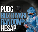 ❄ PUBGM BUZ DİYARI++ RANDOM HESAPLAR ❄