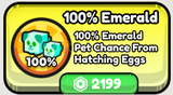 Pull a Sword 100% Emerald Chance