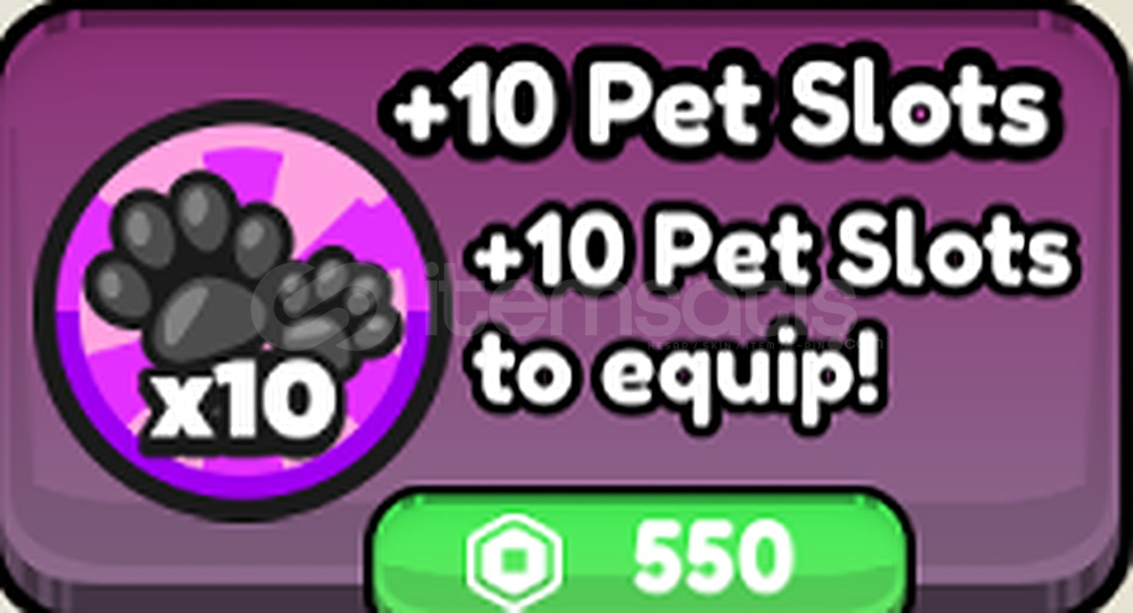 Pull a Sword +10 Pet Slots Pull a Sword +10 Pet Slots