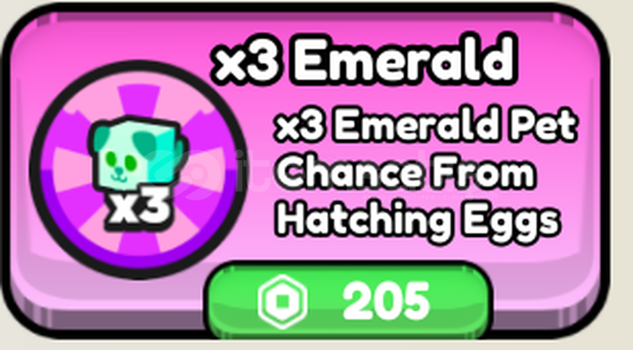 Pull a Sword x3 Emerald Chance Pull a Sword x3 Emerald Chance