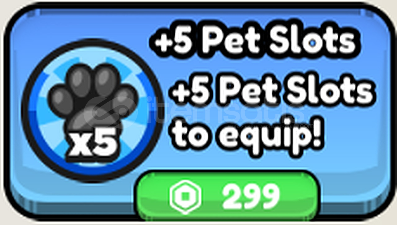 Pull a Sword +5 Pet Slots Pull a Sword +5 Pet Slots