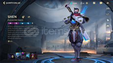 Pulsefire Shen 4 kostüm Pulsefire Shen 4 kostüm