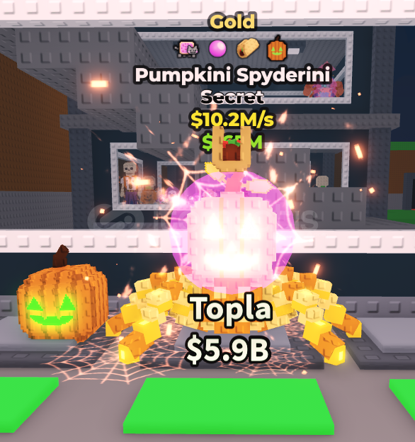 ????Pumpkini Spyderini???? 10.2M/s (Secret)