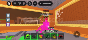 PUMPKINI SPYDERINI 7,8M IN A SECOND