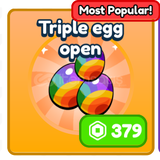 Punch Simulator Triple Open Eggs