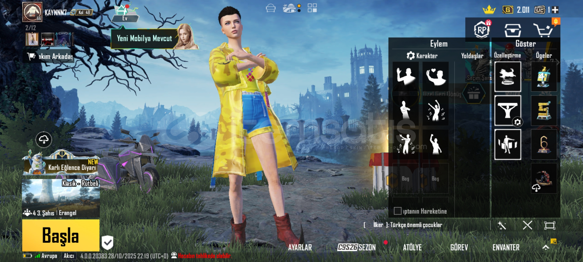 Pung mobile S4 sac yuz hesap BAGLAR DEGİSİYOR