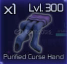 Purified Curse Hand / Jujutsu infinite