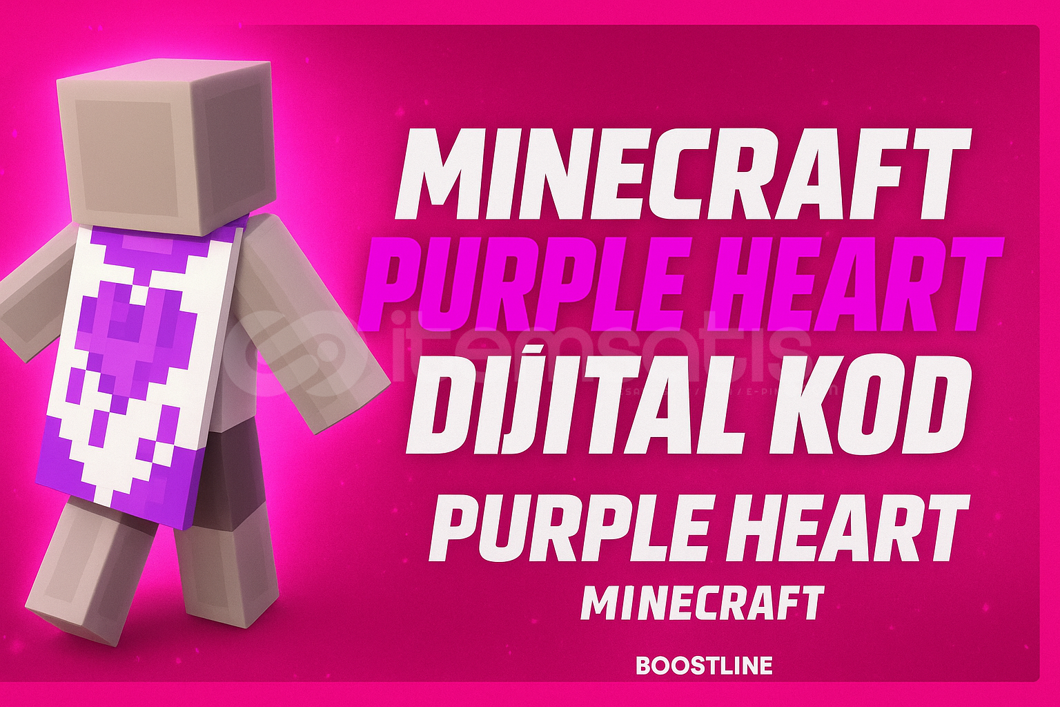 ⭐Purple Heart Cape | Dijital Kod | Minecraft⭐ ⭐Purple Heart Cape | Dijital Kod | Minecraft⭐