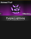 Purple Lightning