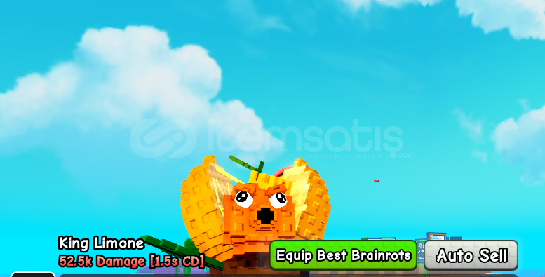 ⭐{ PVB } 1X 50k+ DAMAGE King Limone ⭐{ PVB } 1X 50k+ DAMAGE King Limone