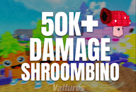⭐{ PVB } 1X 50k+ DAMAGE Shroombino