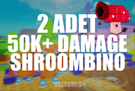 ⭐{ PVB } 2X 50k+ DAMAGE Shroombino ⭐{ PVB } 2X 50k+ DAMAGE Shroombino