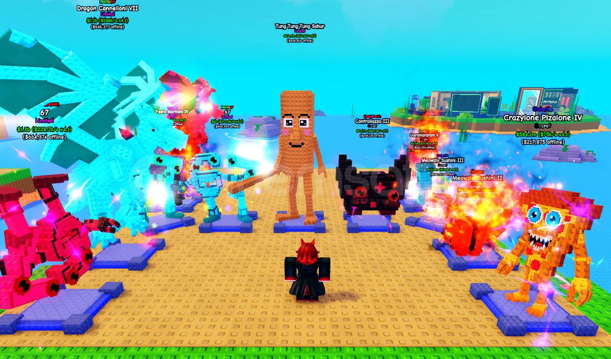 PVB 5 adet 25k ile 35k brainrots