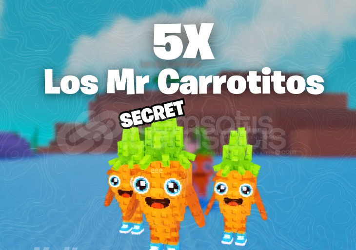 PVB 5X Los Mr Carrotitos PVB 5X Los Mr Carrotitos