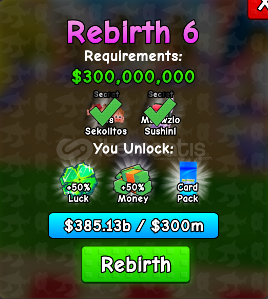 PVB⭐6. Rebirth Paket PVB⭐6. Rebirth Paket