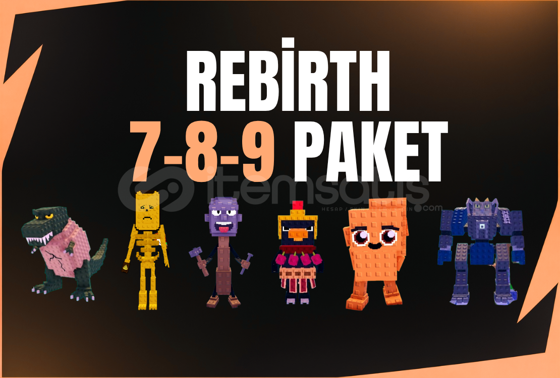 PVB⭐7 8 9 Rebirth Paketi PVB⭐7 8 9 Rebirth Paketi