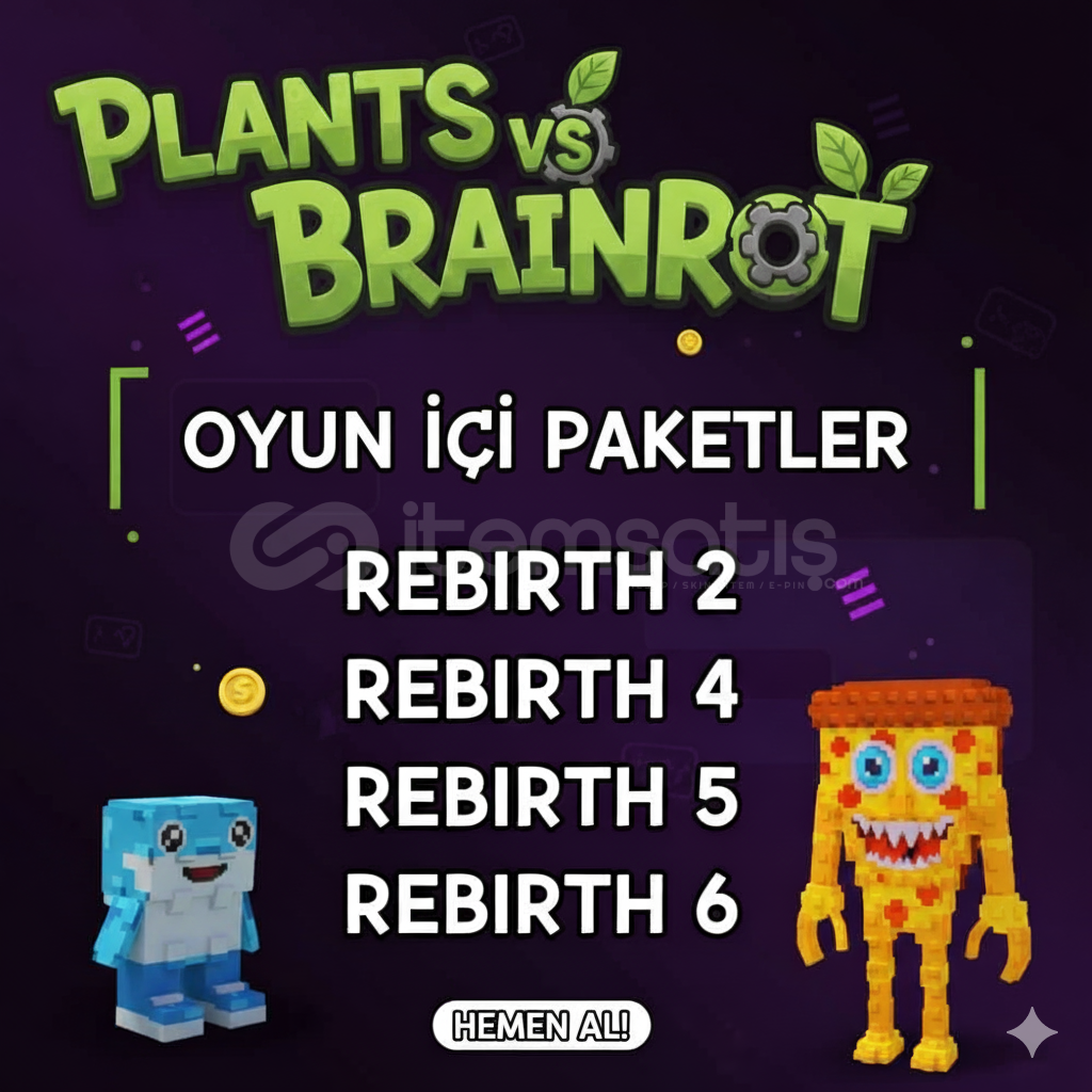 PvB istediğiniz rebirth paketi PvB istediğiniz rebirth paketi