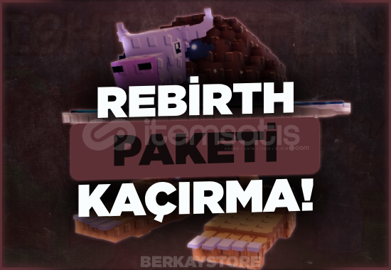 PVB⭐ İSTEDİĞİNİZ REBİRTH PAKETİ PVB⭐ İSTEDİĞİNİZ REBİRTH PAKETİ