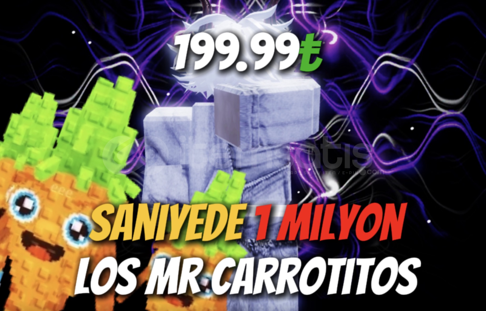 ⭐️PVB⭐️ Saniyede 1M Los Mr Carrotitos ⭐️PVB⭐️ Saniyede 1M Los Mr Carrotitos