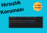 Python Projesine Hırsızlık Koruması Eklenir