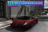 ÇİZİMLİ LAMBORGHİNİ