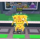 QUESADİLLA CROCODİLA - GOLD - SECRET