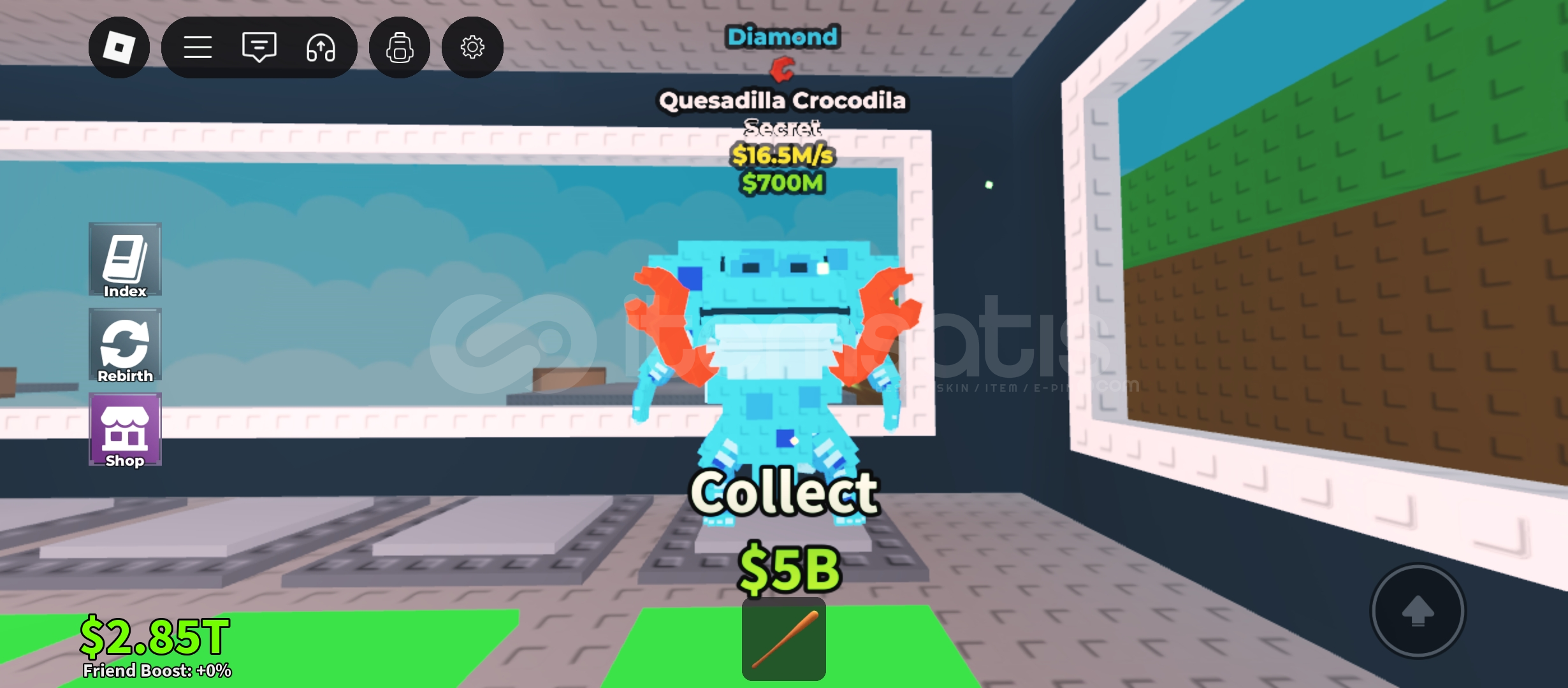 Quesadilla crocodila 16.5m/s diamond