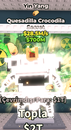 Quesedilla Crocodila ying yang (28.5m)
