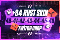 ⚡R. 40-41-42-43-44-45-46⭐ Twitch Drop | 84 Skin ⚡R. 40-41-42-43-44-45-46⭐ Twitch Drop | 84 Skin