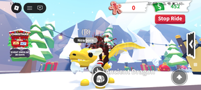 Ride ancient dragon (adopt me)
