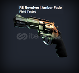 R8 Revolver Amber Fade Field Tested