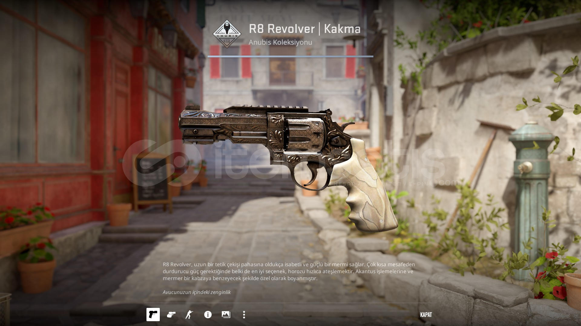 R8 Revolver | Kakma (Görevde Kullanılmış) R8 Revolver | Kakma (Görevde Kullanılmış)