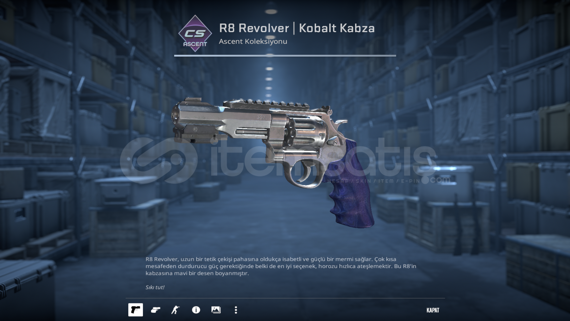 ⭐R8 Revolver | Kobalt Kabza⭐(EN UCUZU) ⭐R8 Revolver | Kobalt Kabza⭐(EN UCUZU)