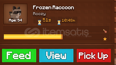 racoon grow a garden frozen