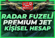 ⭐[RADAR FÜZELİ PREMIUM JET+] KİŞİSEL HESAP⭐