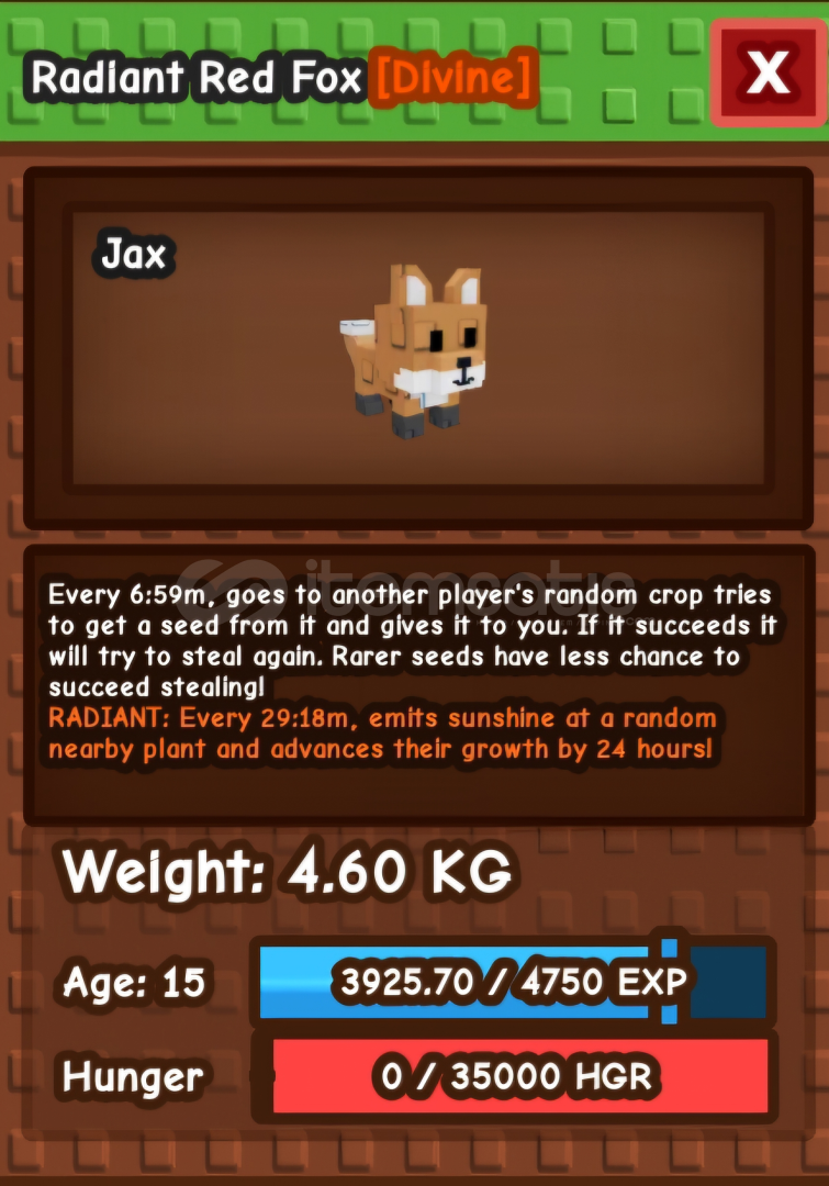 radiant red fox  radiant red fox