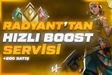 RADYANTTAN EN HIZLI VE EN UCUZ BOOST!