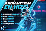 Radyant'tan en ucuz ve en hızlı EloBoost!