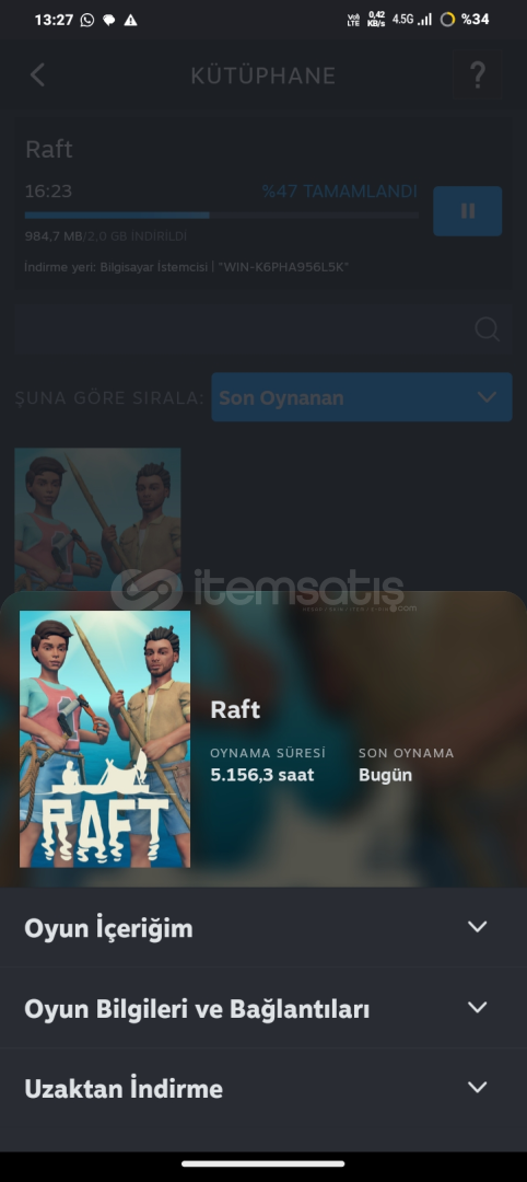 ⚡RAFT 5200 SAATLİK⚡ UYGUN FİYAT !!! ⚡RAFT 5200 SAATLİK⚡ UYGUN FİYAT !!!