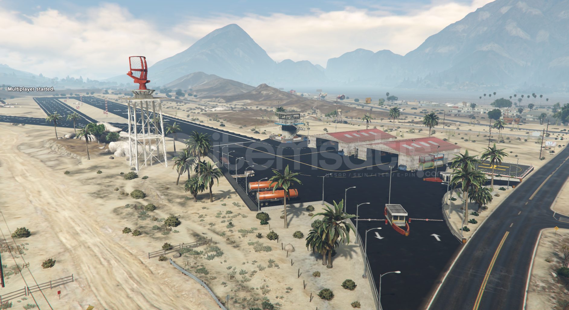 RageMP Özel DLC Sandy Airfeld Havaalanı RageMP Özel DLC Sandy Airfeld Havaalanı